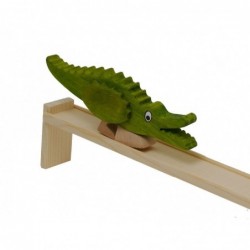 Crocodile with track