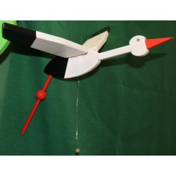 Fliegender Storch klein