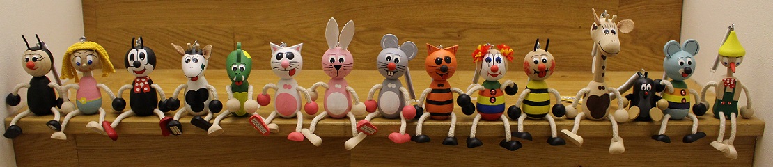 Original hand-made jumping toys